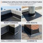 50 Mil EPDM Rubber Waterproof Membrane for Roofing