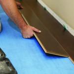 SOUNDBUFFER Blue Flooring Underlayment, 200 sq ft