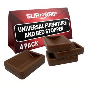 Non-Slip Furniture Grippers - Bed Stopper Cups