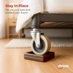 Non-Slip Furniture Grippers - Bed Stopper Cups