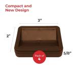 Non-Slip Furniture Grippers - Bed Stopper Cups