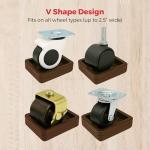 Non-Slip Furniture Grippers - Bed Stopper Cups