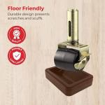 Non-Slip Furniture Grippers - Bed Stopper Cups