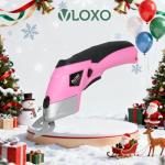 Cordless Electric Scissors with 2 Blades - Pink