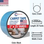 Double Sided Carpet Tape - 2" x 25 Yards
