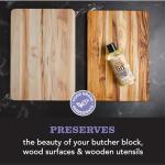 Bamboo Cutting Board Care Kit with Oils & Wax