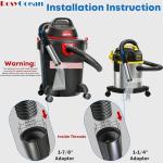 RosyOcean Upholstery & Carpet Cleaning Tool Attachment