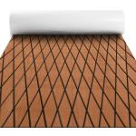 EVA Foam Marine Mat Boat Flooring - 94"x16" Brown
