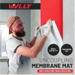 Waterproof Uncoupling Membrane for Tile and Stone