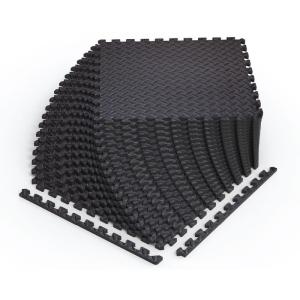 Interlocking Foam Gym Floor Mats - 18-Pack