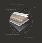 Luxury Vinyl Plank Flooring Cut Sample - Yuzen