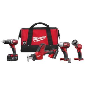 Milwaukee 18V Cordless Power Tool Combo Kit