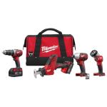 Milwaukee 18V Cordless Power Tool Combo Kit