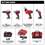 Milwaukee 18V Cordless Power Tool Combo Kit