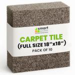 Premium 18x18 Inch Peel and Stick Carpet Tiles