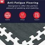 Farmhouse Style Wood Grain Foam Floor Tiles