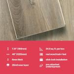 Lucida Surfaces Luxury Vinyl Flooring Tiles - Jasper