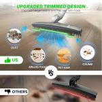 Horsehair Hardfloor Attachment for Wood and Tile Floors