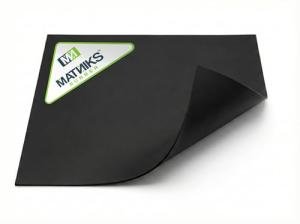Heavy Duty Neoprene Rubber Sheet - 12x12 Inch