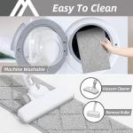 Indoor Non-Slip Stair Tread Mat, 28x9 cm, Gray