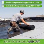 Self-Adhesive EPDM Rubber Roofing Membrane, 39” x 10’