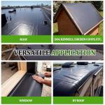 Self-Adhesive EPDM Rubber Roofing Membrane, 39” x 10’