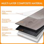 Biyoee 36-Pack Peel and Stick Vinyl Floor Tiles