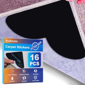 Rug Corners Gripper Tape – 16 Pack Non-Slip