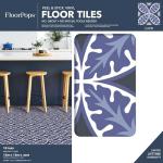 Capri Multicolor Peel & Stick Floor Tiles