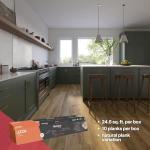 Lucida Luxury Vinyl Interlocking Flooring Tiles