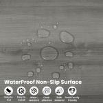 Natural Grey Peel and Stick Floor Tiles - 70 PCS