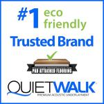 QuietWalk Soundproof Laminate Flooring Underlayment Roll