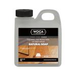 WOCA Natural Soap, Natural 1L - Concentrated Wood Cleaner for oil finished hardwood floors, tables, millwork, cutting boards, countertops and butcher block