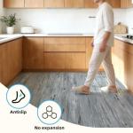 15 Sq.ft Peel and Stick Wood Look Floor Tiles