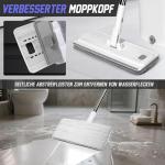 iRobot Braava Authentic Replacement Parts - Braava Jet 200 Series Wet Mopping Pads for Hardwood,Floors,Tile,Stone 10 Count (Pack of 1),Blue,White