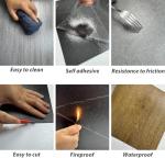 Peel and Stick Waterproof Vinyl Floor Tiles - 20 Pack