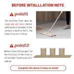 Peel and Stick Waterproof Vinyl Wood Plank Tiles