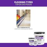 Roberts 2057-1 Vinyl Tile Adhesive, 1 Gallon