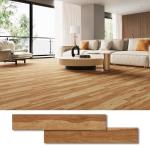Light Maple Vinyl Laminate Flooring Planks - 36 Pieces