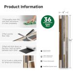 GreenFullHouse Waterproof Vinyl Laminate Planks - Multi-Colour