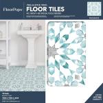 Blue Radiance Peel & Stick Floor Tiles
