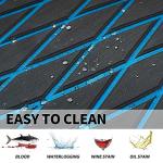 EVA Foam Marine Mat for Boats - Dark Grey/Blue