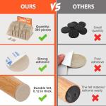 300 Felt Furniture Pads for Hardwood Floors
