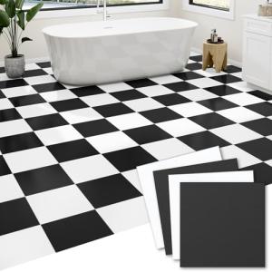 30-Pack Peel and Stick Vinyl Floor Tiles