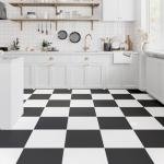 30-Pack Peel and Stick Vinyl Floor Tiles