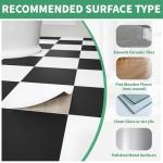 30-Pack Peel and Stick Vinyl Floor Tiles