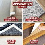 XFasten Double Sided Carpet Tape 4" x 30 Yards