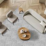 Peel and Stick Anti-Slip Carpet Tiles - 12 Pcs