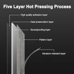 Natural Grey Peel and Stick Floor Tiles - 10 PCS