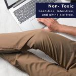 Farmhouse Wood Grain Foam Floor Tiles, 48 Sq Ft